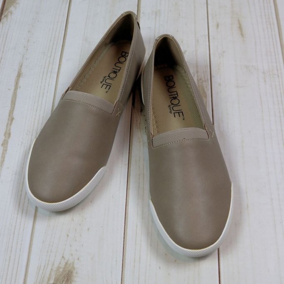 Corkys Shoes - CORKY'S MOXEY SLIP ON SNEAKER IN TAUPE